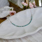 Turquoise Dainty Gemstone Necklace