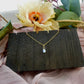 Single Moonstone Necklace