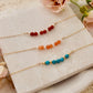 Gemstone Bar Necklace
