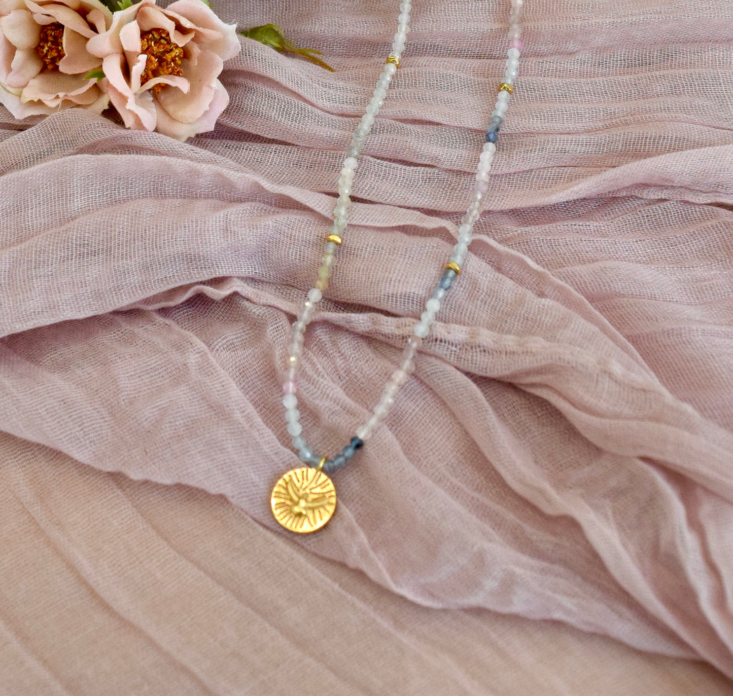 Mixed gemstone Necklaces ( Multi Beryl )