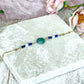 Dapped chain gemstone Bracelet