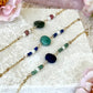 Dapped chain gemstone Bracelet
