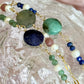 Dapped chain gemstone Bracelet
