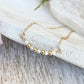 Gold Beaded necklace